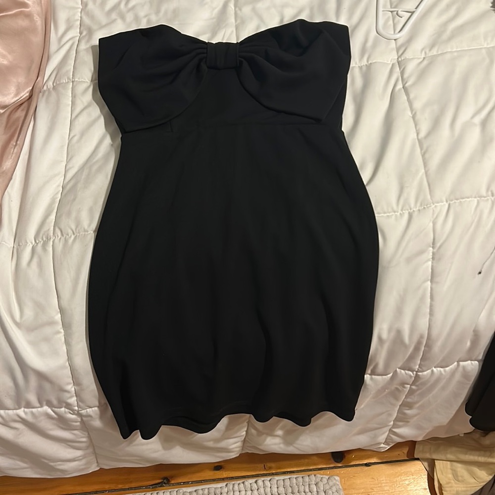 windsor small bow tie dress